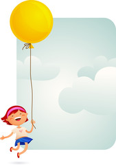 Girl with a balloon