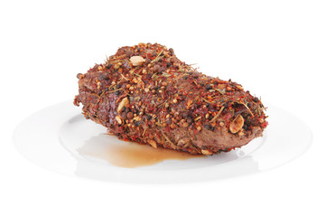 grilled meat chunk