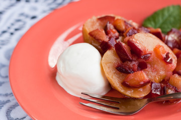 Baked apples