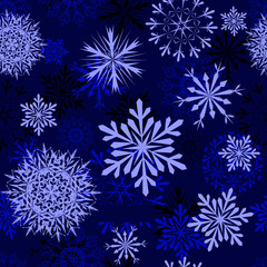 snowflakes seamless