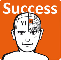 A psychology model - the success section of the brain