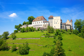 Obraz na płótnie Canvas Lenzburg zamek