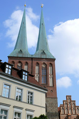 Fototapeta na wymiar Nikolaikirche Berlin