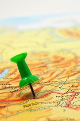 pin and map