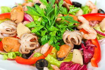 Seafood salad