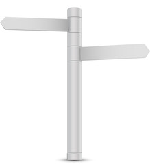 Obraz premium Blank signpost