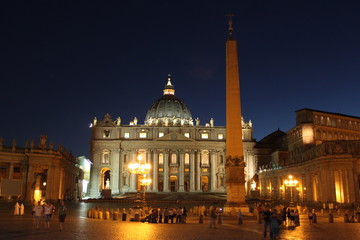 Fototapeta na wymiar Nachts in Rom