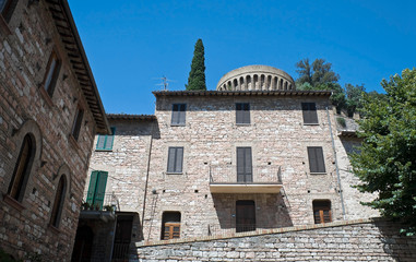 Obraz premium Historic house. Spello. Umbria.