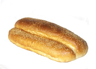 roll strewed by grains