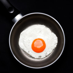 eggs in a pan