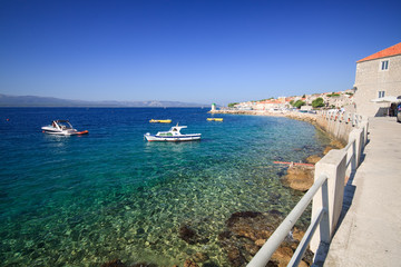 Obraz premium Bol, isola di Brac (Croazia)