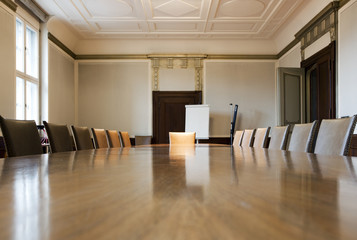 old fashioned conference room