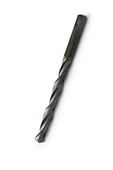 Metal drill isolated on white