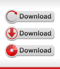 Modern download buttons