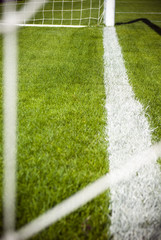 soccer field's line © denizbayram