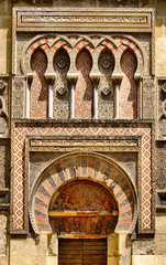 Doorway of Cordoba mosque