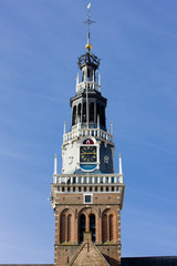 Fototapeta na wymiar town hall's detail, Alkmaar, Netherlands