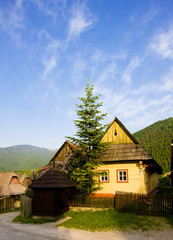 Fototapeta na wymiar Vlkolinec, Słowacja