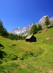 Fototapeta na wymiar Alpy Ossolane