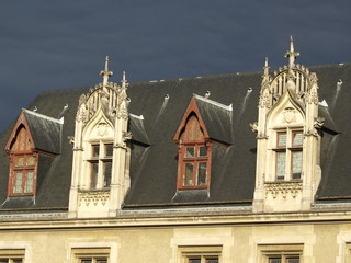 Palacio de los arzobispos en Paris