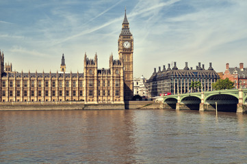 Obraz na płótnie Canvas Houses of Parliament, London.