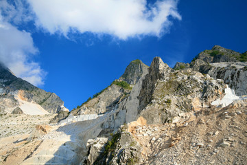 Carrara marble quarry