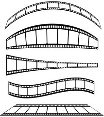 Fototapeta premium BLANK FILM STRIP