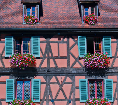Maison à colombages à Colmar en Alsace