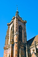 Obraz premium Cathédrale de Colmar en Alsace