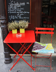 Obrazy na Plexi  paryska kawiarnia