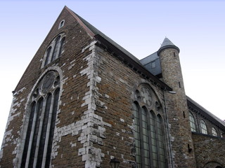 Fototapeta na wymiar Church Liege Belgium Flanders Europe