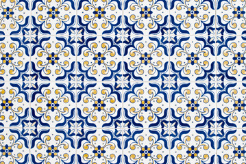 Portuguese glazed tiles