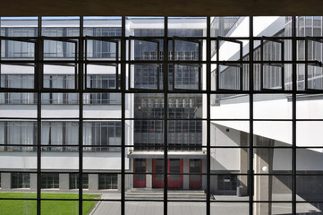 dessau, bauhaus visto dal bauhaus