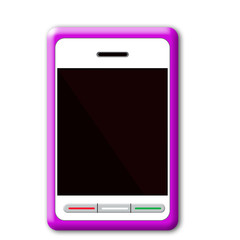 Beautiful modern,pink mobile phone