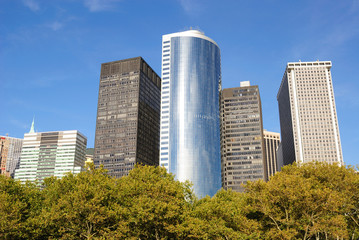 Manhattan Skyline from Battery Park