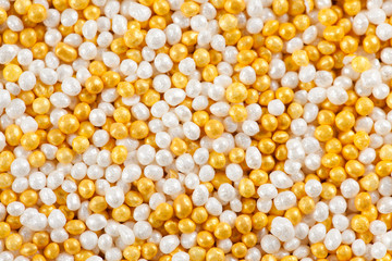 gold sugar sprinkles