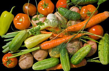Heap of vegetables 2