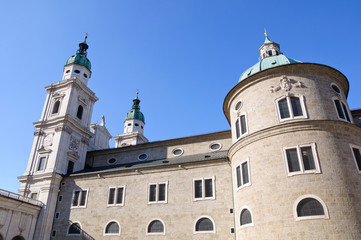 Fototapeta na wymiar Cathedral - Salzburg, Austria
