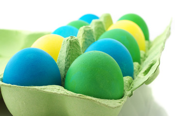 Colorful Easter eggs