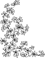 Baroque Pattern vignette XCI