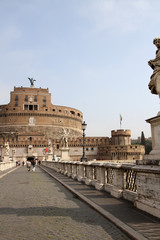 Fototapeta na wymiar Castel Sant' Angelo, Rome, Italy