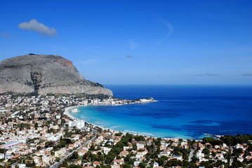 Mondello dall'alto