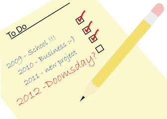 To Do - 2012 Doomsday