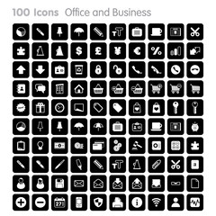 100 Icons - Office and Business Set