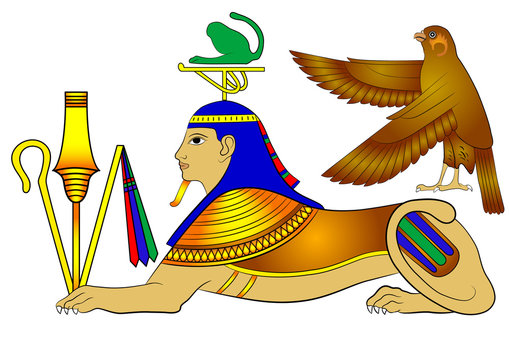 Sphinx - mythical creature of ancient Egypt