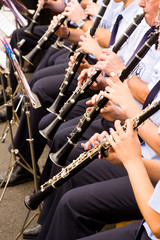 Clarinetes de la Banda de Musica