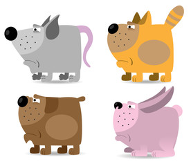 Domestic animals set