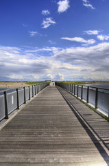 Obraz premium Pier at Amager Strand - Copenhagen / Denmark