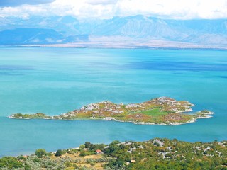 Montenegro, lac, Albanie