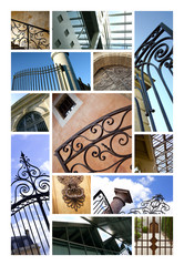 Portes portails grilles habitat ferronerie armatures